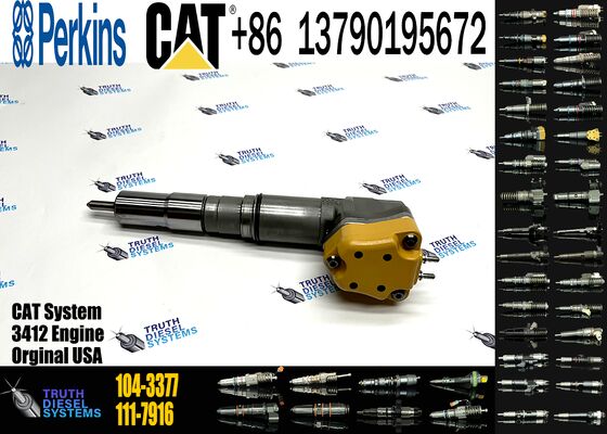 C-A-T 3412E Fuel Injector 104-3377 0R-8786 174-7526 20R-0758 for CCa-ter-pillar 3412E diesel Engine