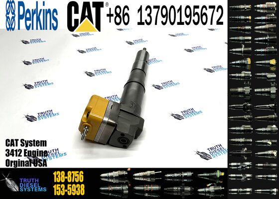 20R-0760 138-8756 173-4059 174-7528 20R-0759 204-2467 232-1171 Diesel Engine Fuel Injector For CCaterpillar CAT 3412 3408