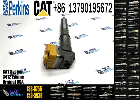 20R-0760 138-8756 173-4059 174-7528 20R-0759 204-2467 232-1171 Diesel Engine Fuel Injector For CCaterpillar CAT 3412 3408
