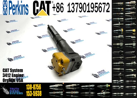 20R-0760 138-8756 173-4059 174-7528 20R-0759 204-2467 232-1171 Diesel Engine Fuel Injector For CCaterpillar CAT 3412 3408