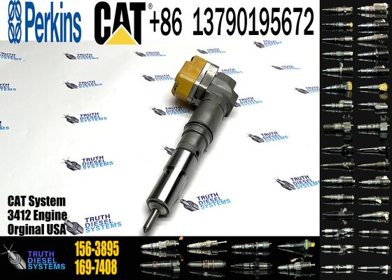 Fuel Injector 156-3895 111-7916 198-4752 20R-5392 198-6877 169-7408 171-9704 for C-A-T CCaterpillar 3412 Engine