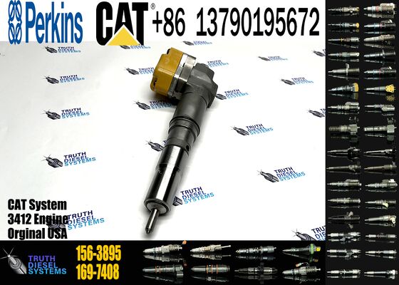 Fuel Injector 156-3895 111-7916 198-4752 20R-5392 198-6877 169-7408 171-9704 for C-A-T CCaterpillar 3412 Engine
