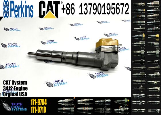 Fuel Injector 156-3895 111-7916 198-4752 20R-5392 198-6877 169-7408 171-9704 for C-A-T CCaterpillar 3412 Engine