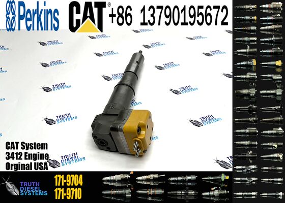 Fuel Injector 156-3895 111-7916 198-4752 20R-5392 198-6877 169-7408 171-9704 for C-A-T CCaterpillar 3412 Engine