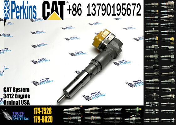 Fuel Injector 174-7528 179-9380 191-3005 198-4752 1747528 1799380 1913005 1984752 for CCater-pillar 3412 3412E Engine