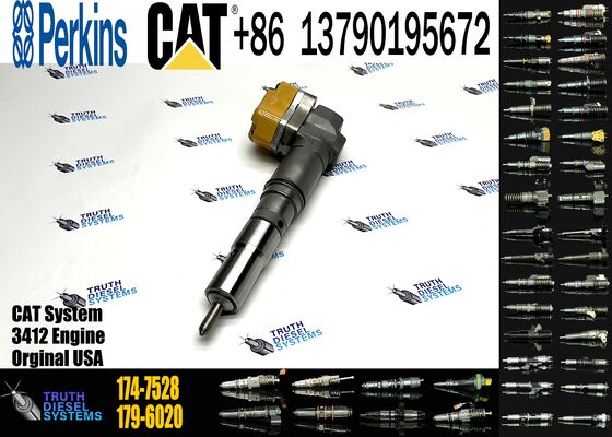Fuel Injector 174-7528 179-9380 191-3005 198-4752 1747528 1799380 1913005 1984752 for CCater-pillar 3412 3412E Engine