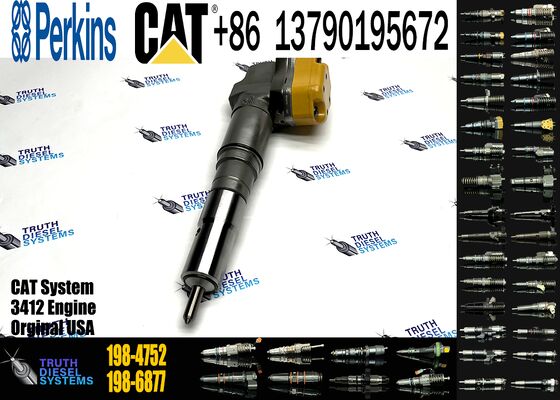 Fuel Injector 174-7528 179-9380 191-3005 198-4752 1747528 1799380 1913005 1984752 for CCater-pillar 3412 3412E Engine