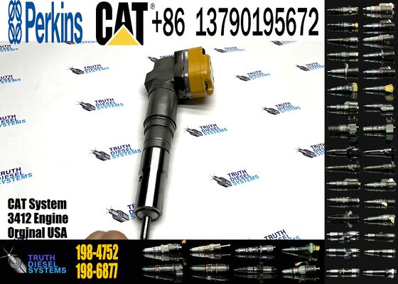 Fuel Injector 174-7528 179-9380 191-3005 198-4752 1747528 1799380 1913005 1984752 for CCater-pillar 3412 3412E Engine