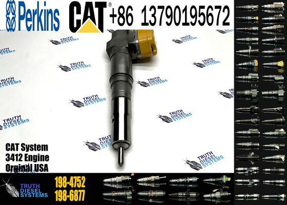 Fuel Injector 174-7528 179-9380 191-3005 198-4752 1747528 1799380 1913005 1984752 for CCater-pillar 3412 3412E Engine