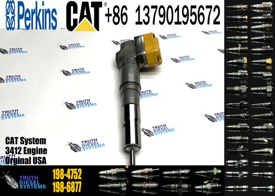 Fuel Injector 174-7528 179-9380 191-3005 198-4752 1747528 1799380 1913005 1984752 for CCater-pillar 3412 3412E Engine