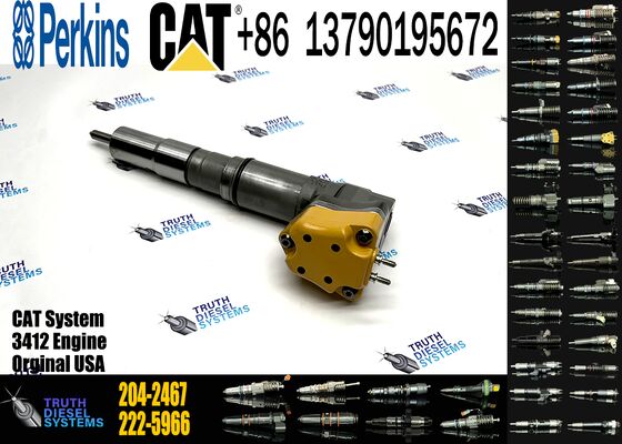 New 204-2467 2042467 1620482 162-0482 Fuel Injector for 3412 3408 Engine
