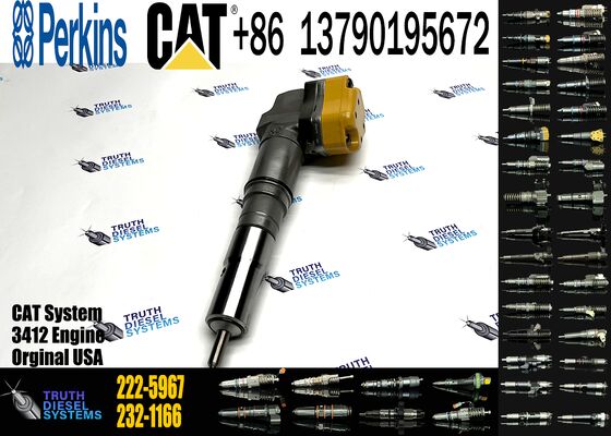 Diesel Fuel Injector 177-4754 177-4752 128-6601 171-9710 173-4566 222-5967 178-0199 for 3126B Excavator Parts