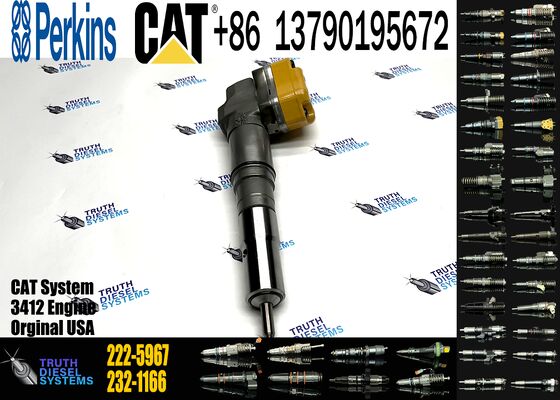Diesel Fuel Injector 177-4754 177-4752 128-6601 171-9710 173-4566 222-5967 178-0199 for 3126B Excavator Parts