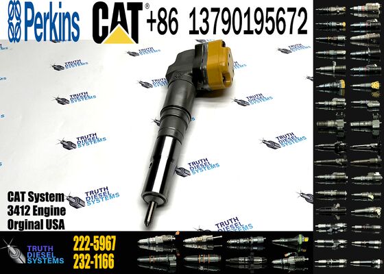 Diesel Fuel Injector 177-4754 177-4752 128-6601 171-9710 173-4566 222-5967 178-0199 for 3126B Excavator Parts