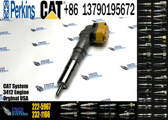 Diesel Fuel Injector 177-4754 177-4752 128-6601 171-9710 173-4566 222-5967 178-0199 for 3126B Excavator Parts