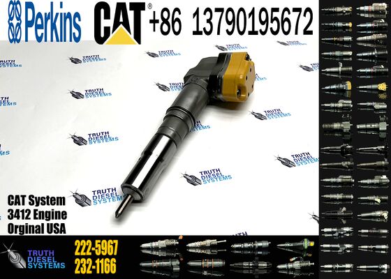 Diesel Fuel Injector 177-4754 177-4752 128-6601 171-9710 173-4566 222-5967 178-0199 for 3126B Excavator Parts