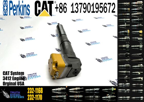 New for 3408E 3412E Diesel Engine Fuel Injector 232-1168 2321168 0001325663 10R1266 232-1183 232-1173 174-7528