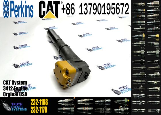 New for 3408E 3412E Diesel Engine Fuel Injector 232-1168 2321168 0001325663 10R1266 232-1183 232-1173 174-7528