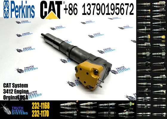 New for 3408E 3412E Diesel Engine Fuel Injector 232-1168 2321168 0001325663 10R1266 232-1183 232-1173 174-7528