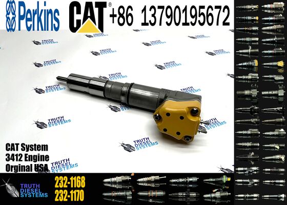 New for 3408E 3412E Diesel Engine Fuel Injector 232-1168 2321168 0001325663 10R1266 232-1183 232-1173 174-7528