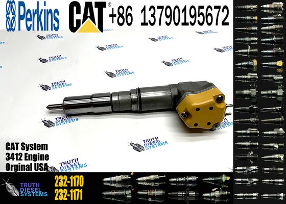 Applies to CAT 3412 ENGINE 232-1166 232-1167 232-1168 232-1170 232-1171 232-1172 20R-5392 10R-1267 Injectors