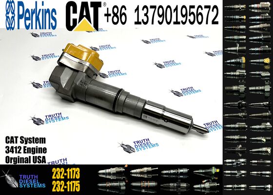 CCaterpillar 3408 3412E Engine Fuel Injector 232-1173 232-1183 232-1168 174-7528 Engine Injector 174-7526 20R-0758