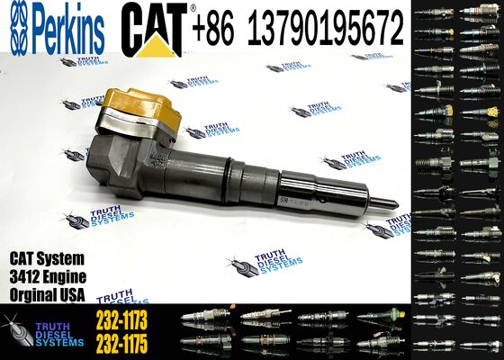 CCaterpillar 3408 3412E Engine Fuel Injector 232-1173 232-1183 232-1168 174-7528 Engine Injector 174-7526 20R-0758