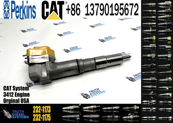 CCaterpillar 3408 3412E Engine Fuel Injector 232-1173 232-1183 232-1168 174-7528 Engine Injector 174-7526 20R-0758