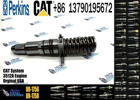 Diesel Common Rail Diesel Fuel Injector 7C-9578 0R-1756 for CCaterpillar 3500A 3516 Engine