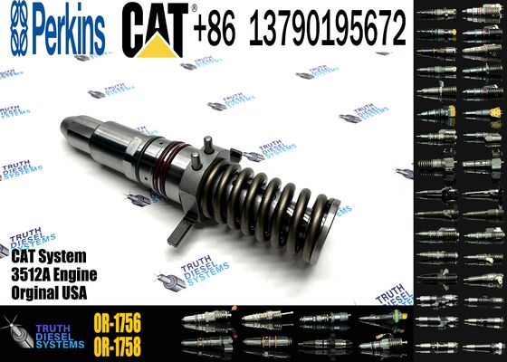 Diesel Common Rail Diesel Fuel Injector 7C-9578 0R-1756 for CCaterpillar 3500A 3516 Engine
