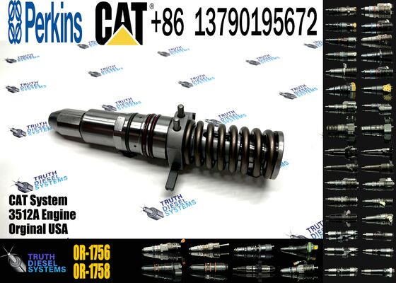 Diesel Common Rail Diesel Fuel Injector 7C-9578 0R-1756 for CCaterpillar 3500A 3516 Engine