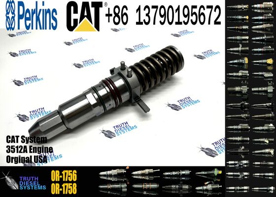 Diesel Common Rail Diesel Fuel Injector 7C-9578 0R-1756 for CCaterpillar 3500A 3516 Engine