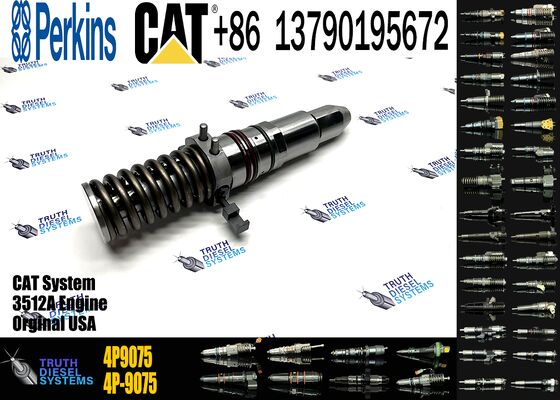 High Quality Excavator Parts Fuel Injector 4P-9075 4P-9076 for 3508 3512 3516 Engine Injector 4P9075 4P9076