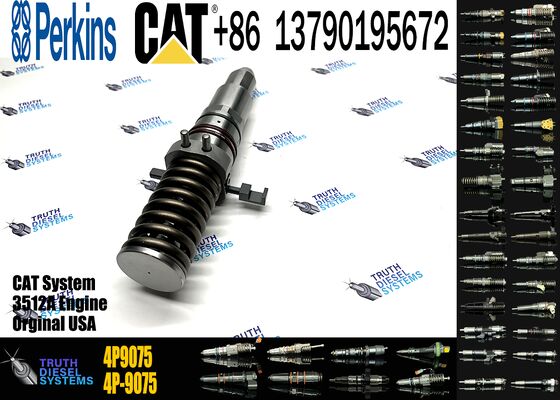 High Quality Excavator Parts Fuel Injector 4P-9075 4P-9076 for 3508 3512 3516 Engine Injector 4P9075 4P9076