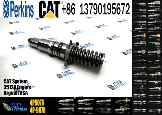 Construction Machinery Parts Fuel Injector 0R2921 OR-2921 4P9076 4P-9076 Fits for 3512 3508 3516 Diesel Engine