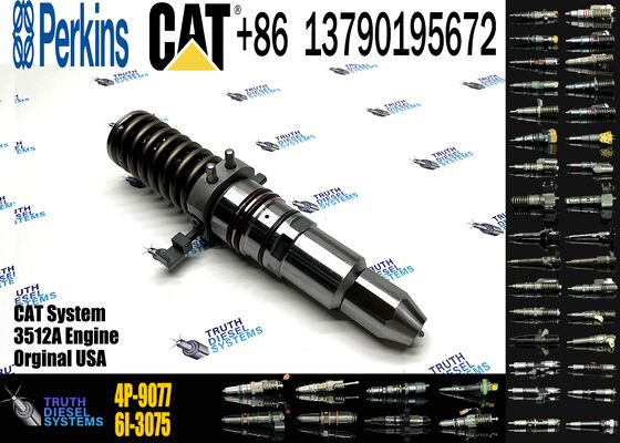 Diesel Engine Injector 3512A Fuel Injector 4P-9077 4P9075 7E6408 4P9077 for C-AT