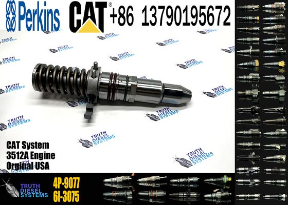 Diesel Engine Injector 3512A Fuel Injector 4P-9077 4P9075 7E6408 4P9077 for C-AT