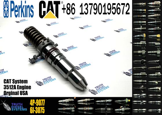 Diesel Engine Injector 3512A Fuel Injector 4P-9077 4P9075 7E6408 4P9077 for C-AT