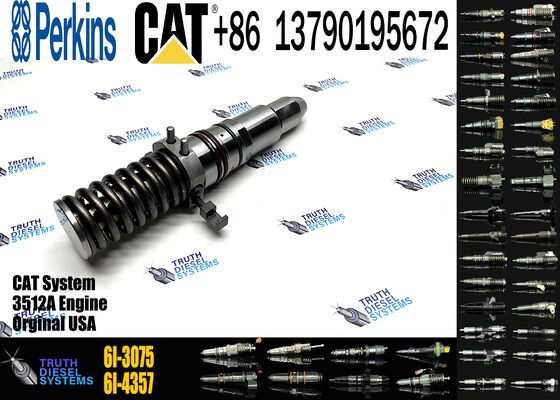 Genuine 10R-3053 2W5201 4P-9075 4P-9076 Injector Fuel 4P-9077 6I-3075 6I-4355 6i-4357 7C-0345 Fuel Injector for Ccaterpillar