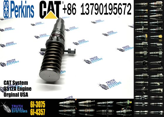 Genuine 10R-3053 2W5201 4P-9075 4P-9076 Injector Fuel 4P-9077 6I-3075 6I-4355 6i-4357 7C-0345 Fuel Injector for Ccaterpillar