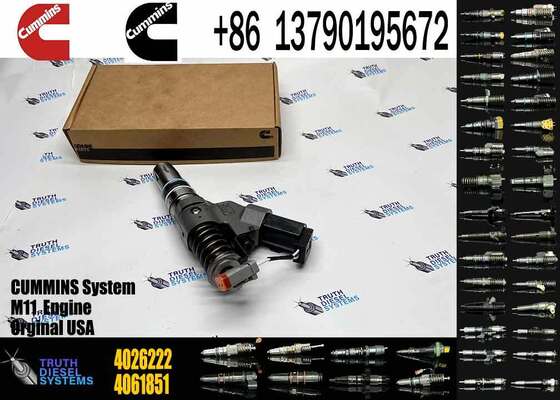 CUMMINS 3087557 3411758 4903319 3095040 3411845 4903472 3411752 4026222 4928171 3037772 Engine Fuel Injector For Cummins M11 ISM11 QSM11