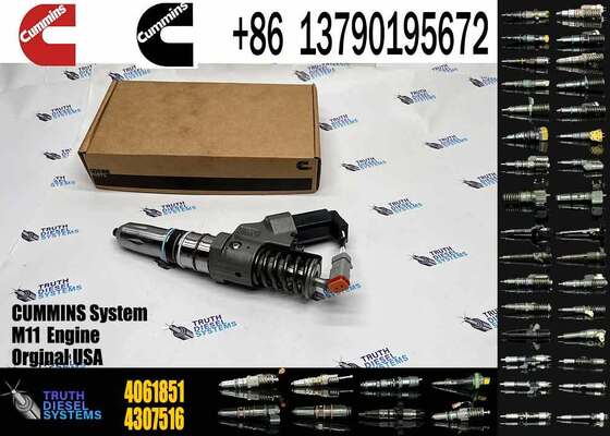 CUMMINS Excavator Engine Parts QSM11 ISM11 M11 Engine Fuel Injector 4902921 3411754 4903319 4061851