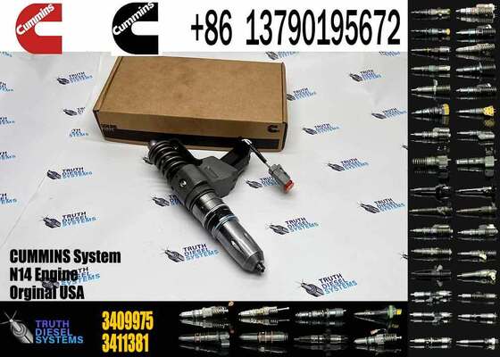 CUMMINS High Quality N14 Construction Machinery Diesel Engine Spare Parts Fuel Injector 3411762 3083662 3409975 4307516