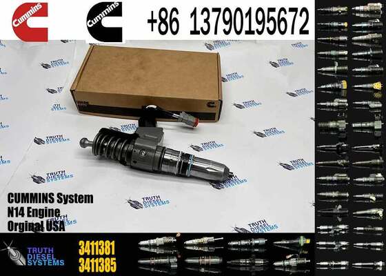CUMMINS 341176 3411381 3411765 3073995F 3411766F 3087560 3411385 Diesel Engine Fuel Injector For Cummins N14 ISM11 QSM11 M11
