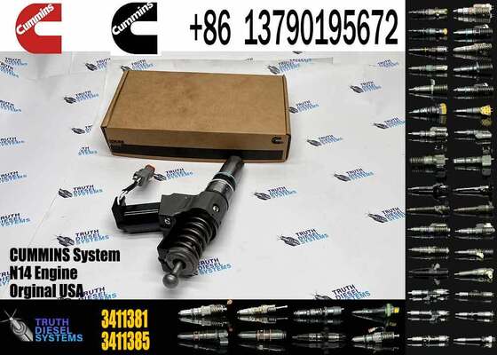 CUMMINS 341176 3411381 3411765 3073995F 3411766F 3087560 3411385 Diesel Engine Fuel Injector For Cummins N14 ISM11 QSM11 M11
