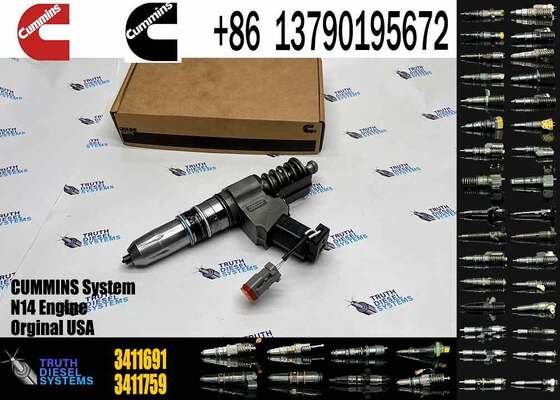 CUMMINS High Quality Fuel Injector 3411691 3411767 3083662 Compatible with Cummins N14 ISM11 QSM11 M11 Diesel Engine Parts