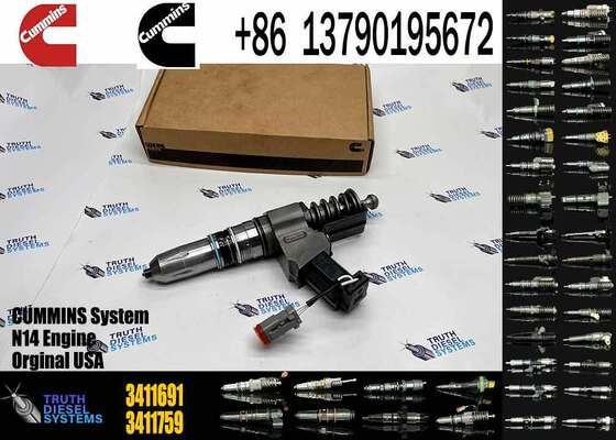 CUMMINS High Quality Fuel Injector 3411691 3411767 3083662 Compatible with Cummins N14 ISM11 QSM11 M11 Diesel Engine Parts