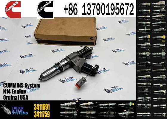 CUMMINS High Quality Fuel Injector 3411691 3411767 3083662 Compatible with Cummins N14 ISM11 QSM11 M11 Diesel Engine Parts
