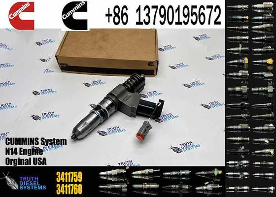 CUMMINS 3411767 3080931F 3411767T 3087733 3411759 4307516 Diesel Engine Fuel Injector For Cummins N14 ISM11 QSM11 M11