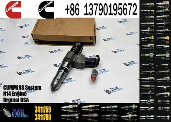 CUMMINS 3411767 3080931F 3411767T 3087733 3411759 4307516 Diesel Engine Fuel Injector For Cummins N14 ISM11 QSM11 M11